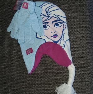 Frozen Hat and Glove set